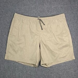 Kuhl Shorts Mens XXL Khaki 7" Outdoor Hiking Lightweight Quick Dry Stretch